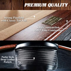 KD Belmont 7-Foot Drop Pocket Pool Table with Accessory Set