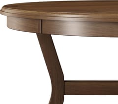 KD Cooper 47-Inch Convertible Wooden Poker Game Table – Brown Finish