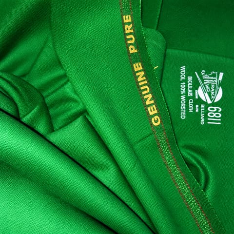 KD Strachan 6811 Club Snooker Table Cloth – 12 × 6 Feet, Green