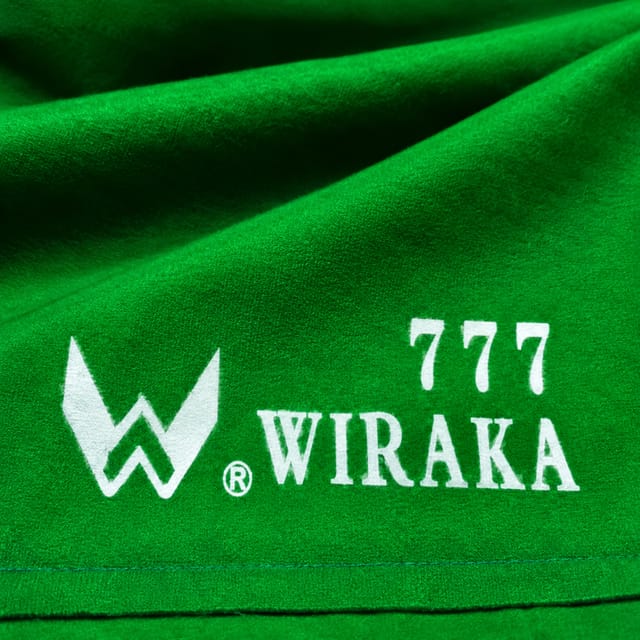 KD Wiraka 777 Snooker Table Cloth – 12 × 6 Feet, Green