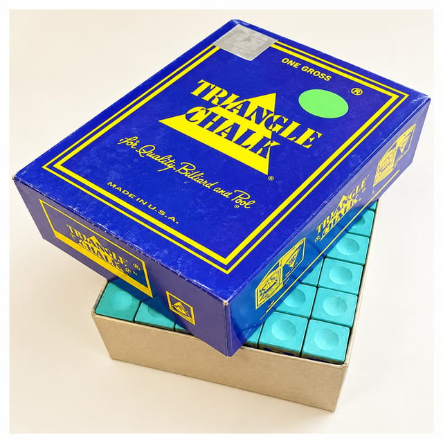 KD Triangle Billiard Cue Chalk for Pool and Snooker