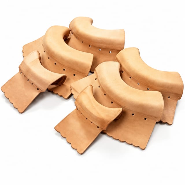 KD Replacement Snooker Table Pocket Leather Set – 6 Pieces