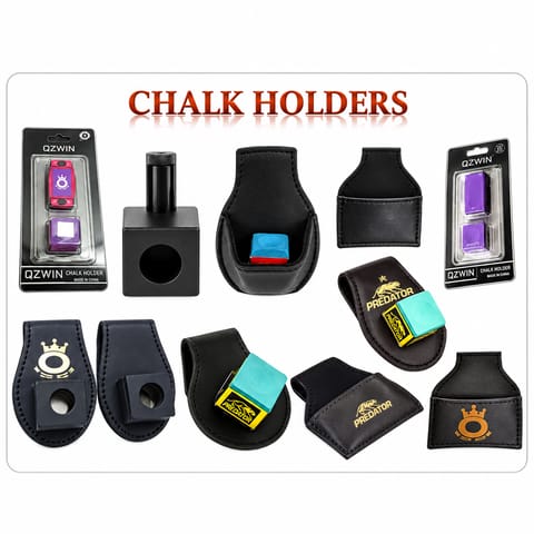 KD Magnetic Cue Chalk Holder for Pool and Snooker