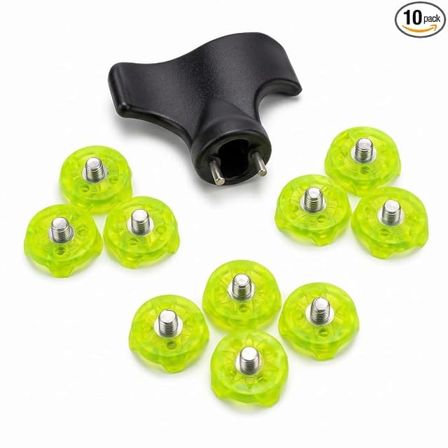 KNK Cricket Shoe Replacement Studs – Multiple Colours and Styles