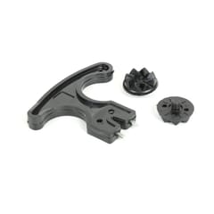 KNK Cricket Shoe Rubber Spikes – 24-Piece Screw-In Replacement Stud Set, Black