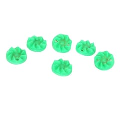 WMX Cricket Shoe Replacement Soft Spikes with Spanner – Black, 24 Pieces