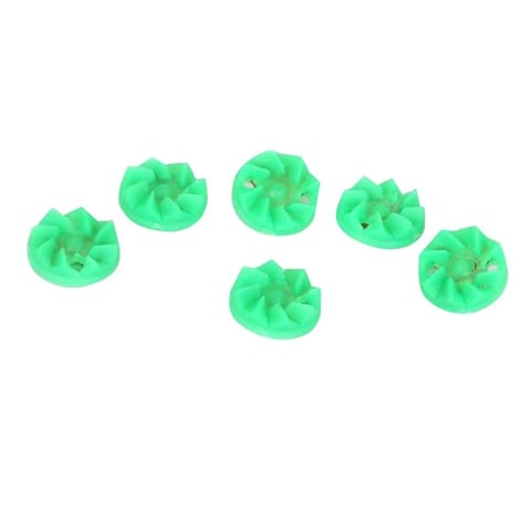WMX Cricket Shoe Replacement Soft Spikes with Spanner – Black, 24 Pieces