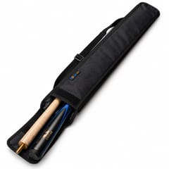 KNK 57-Inch Snooker Cue Stick – 2-Piece Ash Shaft, 9.5 mm Tip, 18 oz, Brass Joint