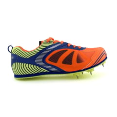 Vector X Bolt Spike Running Shoes – Orange, Size 9