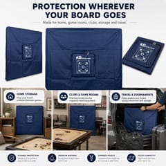 KNK Carrom Board Protective Cover – Multiple Size and Coverage Options