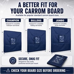 KNK Carrom Board Protective Cover – Multiple Size and Coverage Options