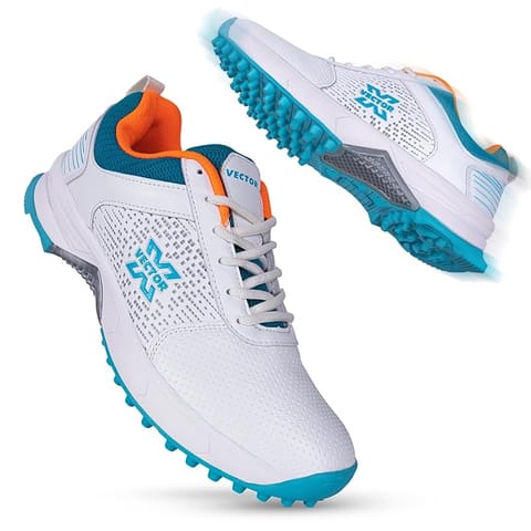 Vector X Flipper 2.0 Men’s Lightweight Rubber Stud Cricket Shoes