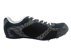 Vector X Sprint Track Running Spike Shoes – Black-Grey