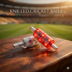 KNK LED Cricket Bails – 3V Battery Powered, Water Resistant, Set of 2
