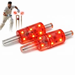 KNK LED Cricket Bails – 3V Battery Powered, Water Resistant, Set of 2