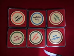 KNK Heavy Imitation Ivory Carrom Striker – 16–20 g