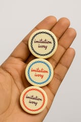 KNK Heavy Imitation Ivory Carrom Striker – 16–20 g