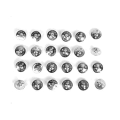 KNK Cricket Shoe Metal Replacement Spikes with Spanner – Silver, Pack of 24