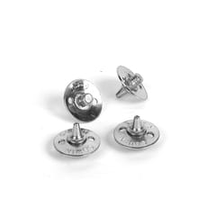 KNK Cricket Shoe Metal Replacement Spikes with Spanner – Silver, Pack of 24