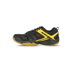 Vector X CS-2060 Men’s Court Shoes – Black/Yellow