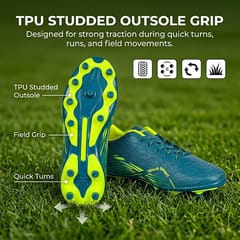Vector X Venus Lightweight Football Shoes with TPU Studded Sole