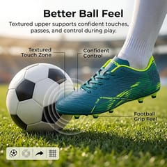 Vector X Venus Lightweight Football Shoes with TPU Studded Sole
