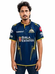 T10 Gujarat Titans 2026 Pro Style Cricket Jersey – Men’s Athletic Fit