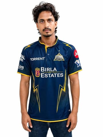 T10 Gujarat Titans 2026 Pro Style Cricket Jersey – Men’s Athletic Fit