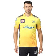 playR x Chennai Super Kings IPL 2023 Men’s Half Sleeve Cricket Jersey