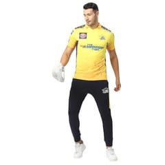 playR x Chennai Super Kings IPL 2023 Men’s Half Sleeve Cricket Jersey