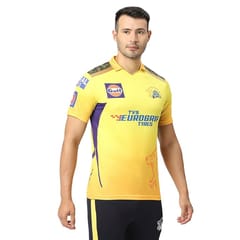 playR x Chennai Super Kings IPL 2023 Men’s Half Sleeve Cricket Jersey