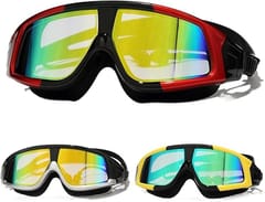 KNK Wide Swimming Goggles for Men & Women – Anti-Fog and UV Protection