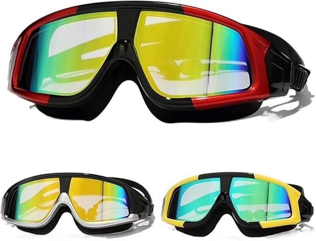 KNK Wide Swimming Goggles for Men & Women – Anti-Fog and UV Protection