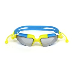 KNK Anti-Fog Swimming Goggles with UV Protection, Wide-Angle View & Built-In Ear Plugs