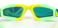 KNK Anti-Fog Swimming Goggles with UV Protection, Wide-Angle View & Built-In Ear Plugs