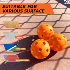 KNK 40-Hole Outdoor Pickleball Balls