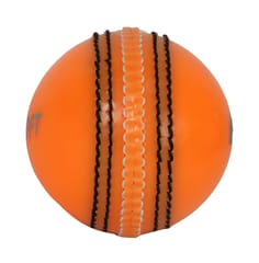 KNK Lightweight Rubber Cricket Tennis Ball – Pack of 3, Orange