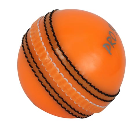 KNK Lightweight Rubber Cricket Tennis Ball – Pack of 3, Orange
