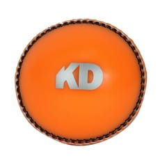 KNK Lightweight Rubber Cricket Tennis Ball – Pack of 3, Orange