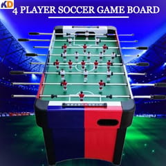 KNK Foosball Table – Freestanding Table Soccer Game for Home & Family Fun