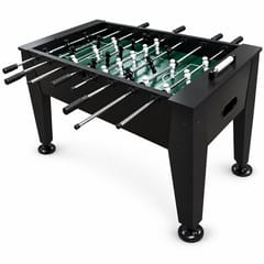 کے ڈی بلیک فوس بال ٹیبل سوکر ٹیبل میٹل ٹانگیں 55 x 30 x 33 انچ